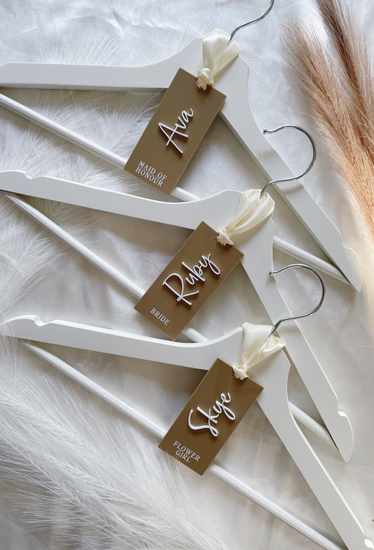 Eden | Personalised Coat Hanger Tag