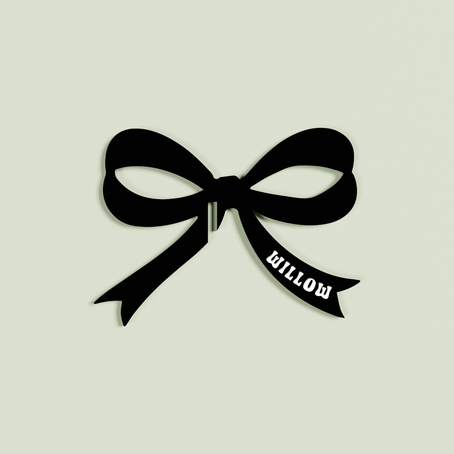 Chloe acrylic drink tag in light pink | Saint Sauvant Auckland NZ