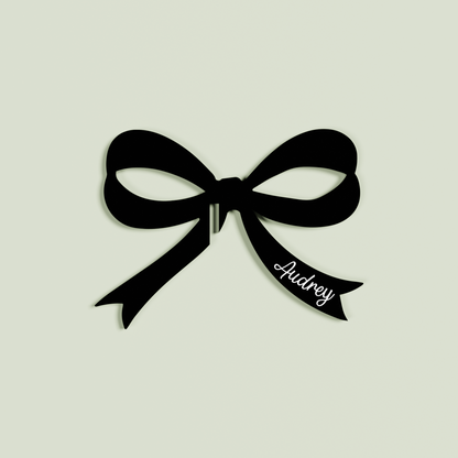 Audrey acrylic drink tag in black | Saint Sauvant Auckland NZ