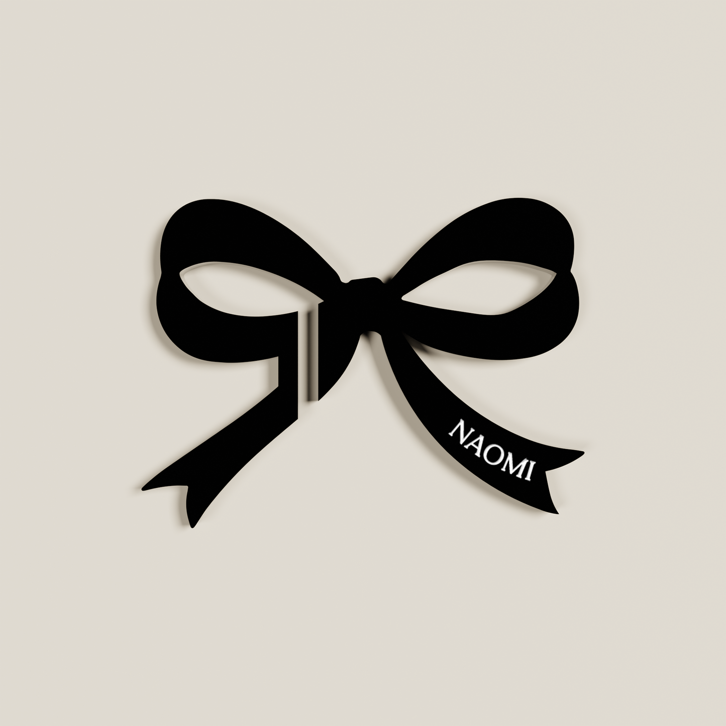 Riley acrylic drink tag in black | Saint Sauvant Auckland NZ