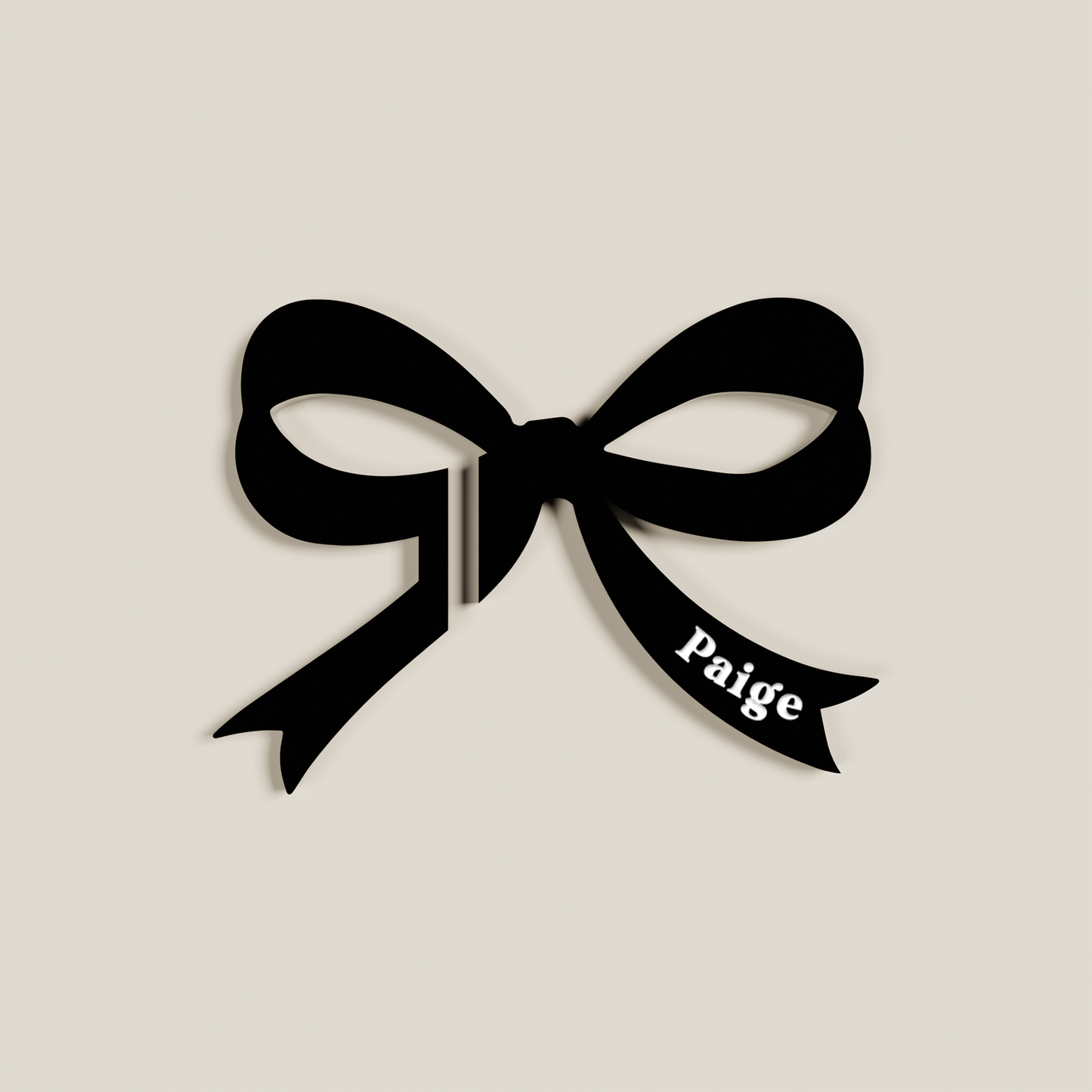 Poppy acrylic drink tag in light pink | Saint Sauvant Auckland NZ