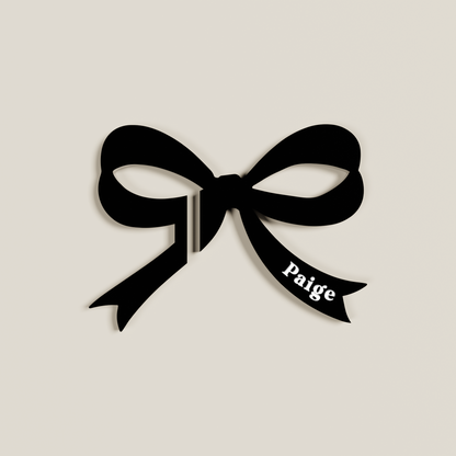 Poppy acrylic drink tag in light pink | Saint Sauvant Auckland NZ