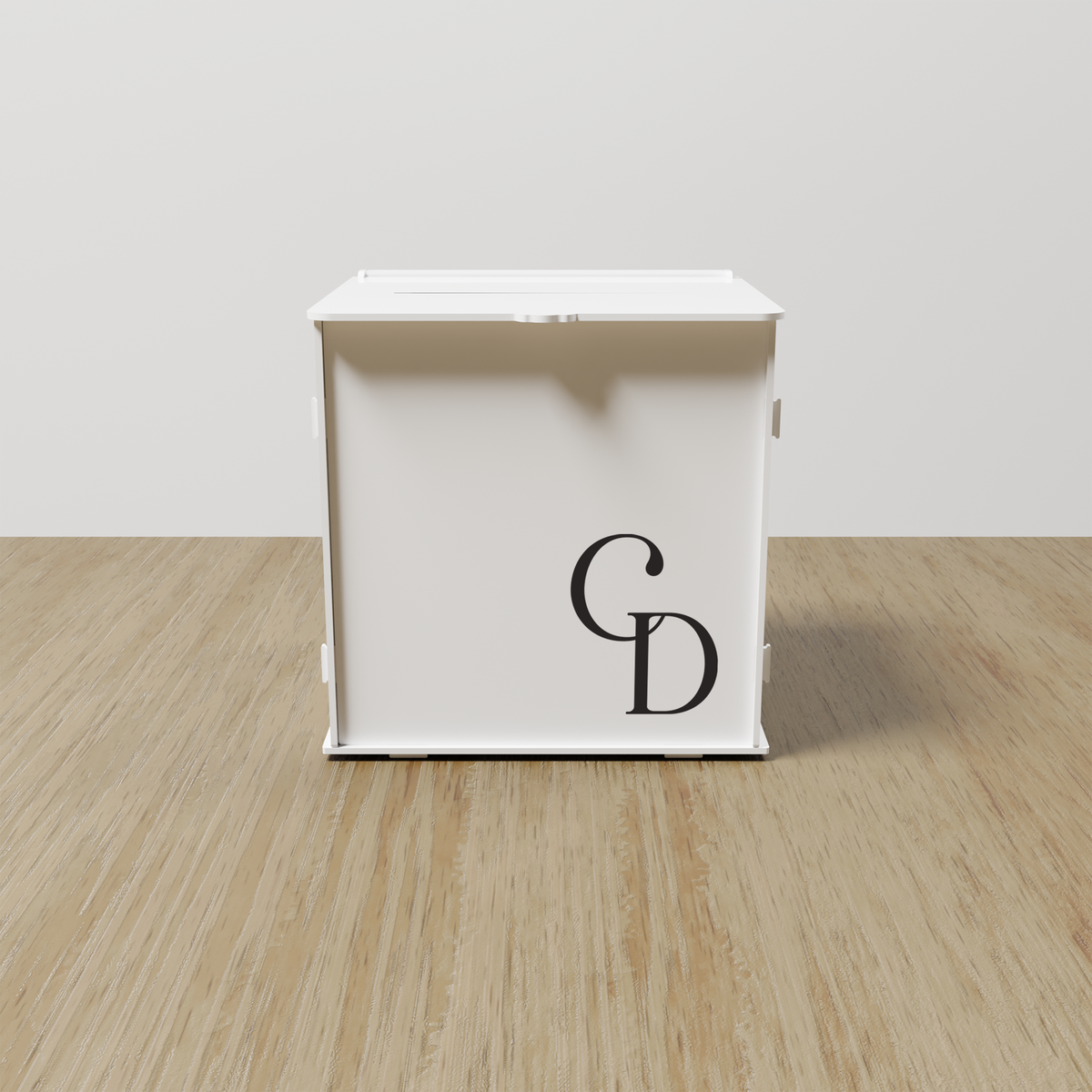 Aude acrylic wishing well, black text on white acrylic | Saint Sauvant Auckland NZ
