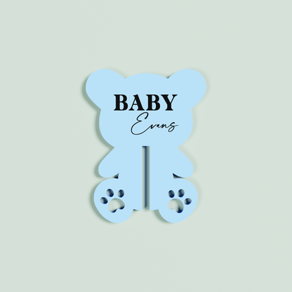 Laurent acrylic drink tag in light pink | Saint Sauvant Auckland NZ