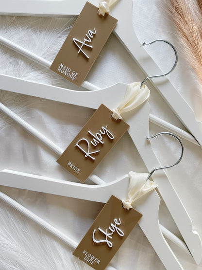 Eden | Personalised Coat Hanger Tag