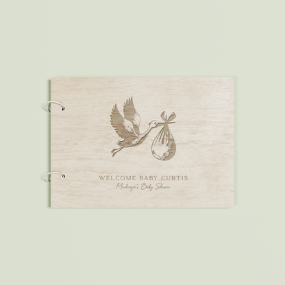 Joie personalised acrylic guest book | Saint Sauvant Auckland NZ