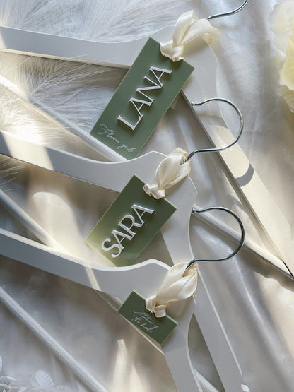 Perle | Personalised Coat Hanger Tag