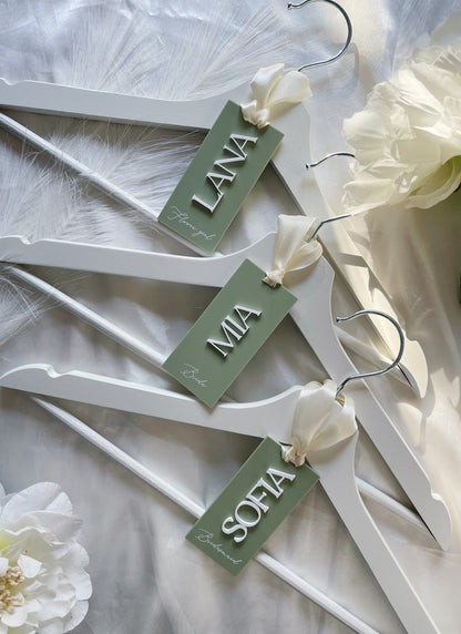 Perle | Personalised Coat Hanger Tag