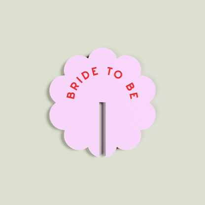 Iris acrylic drink tag in frosted | Saint Sauvant Auckland NZ