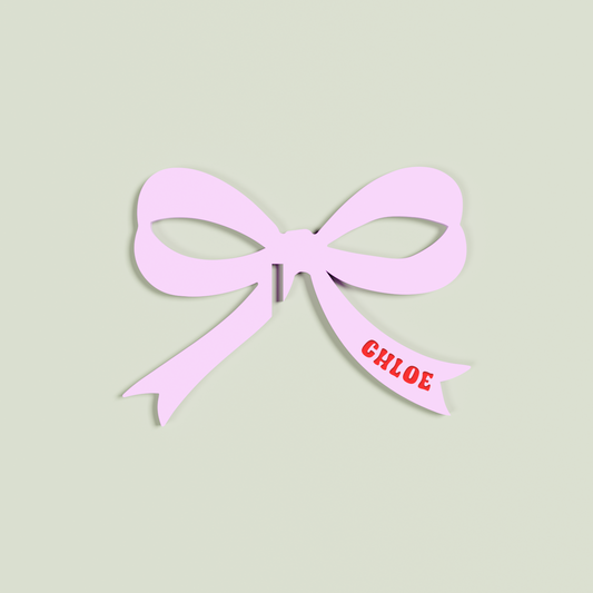 Chloe acrylic drink tag in white | Saint Sauvant Auckland NZ