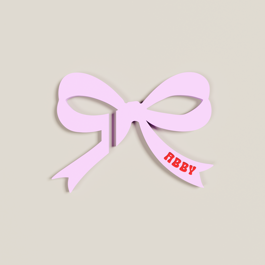 Abby acrylic drink tag in white | Saint Sauvant Auckland NZ