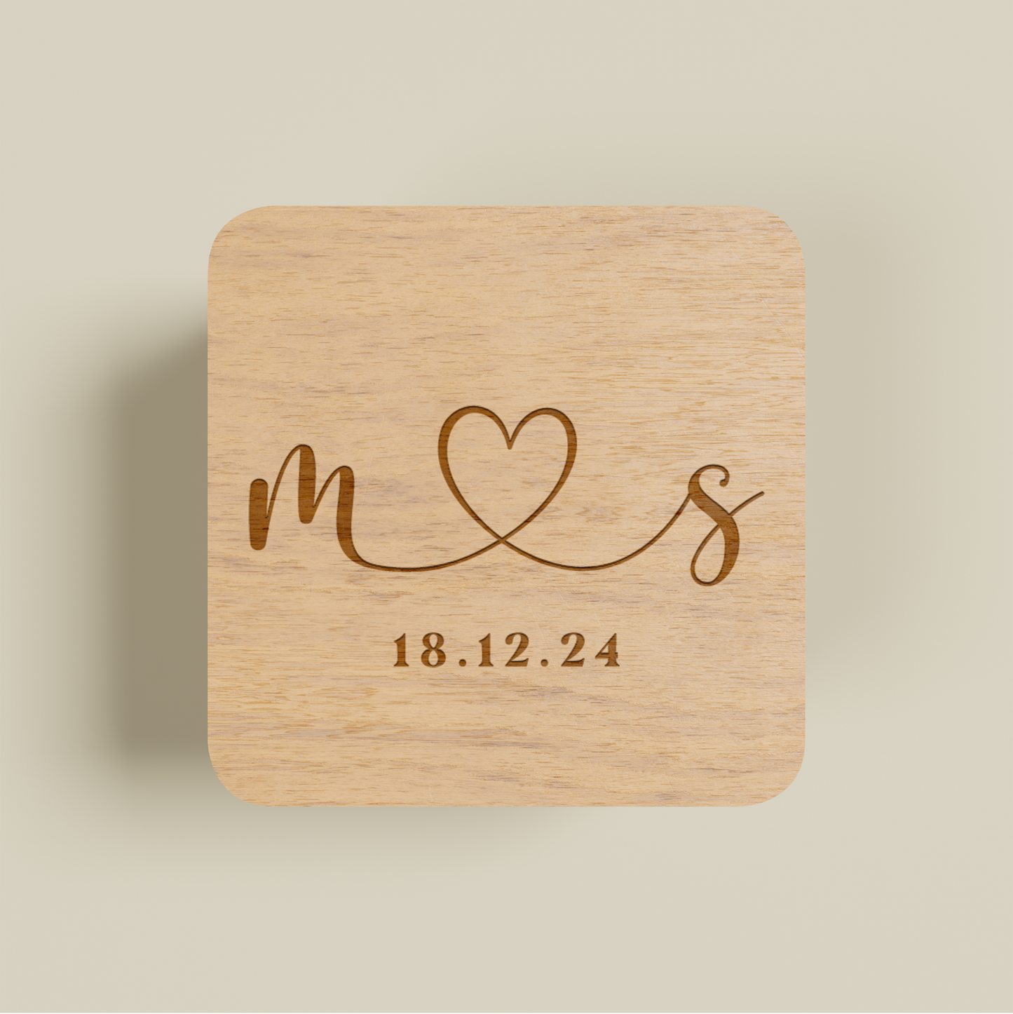 Ruby personalised engraved ring box | Saint Sauvant Auckland NZ