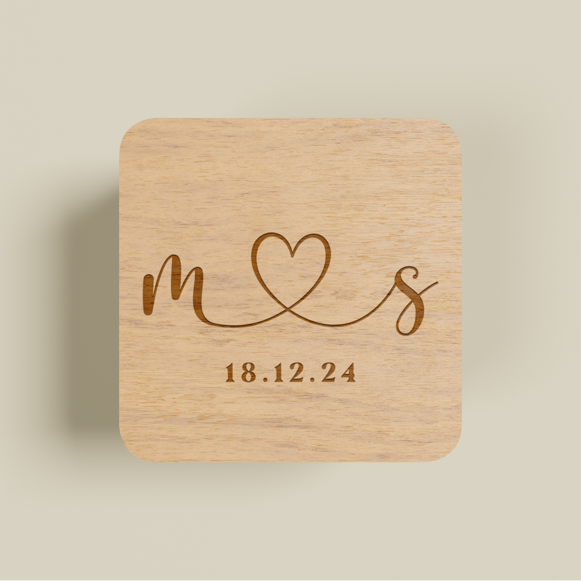 Ruby personalised engraved ring box | Saint Sauvant Auckland NZ