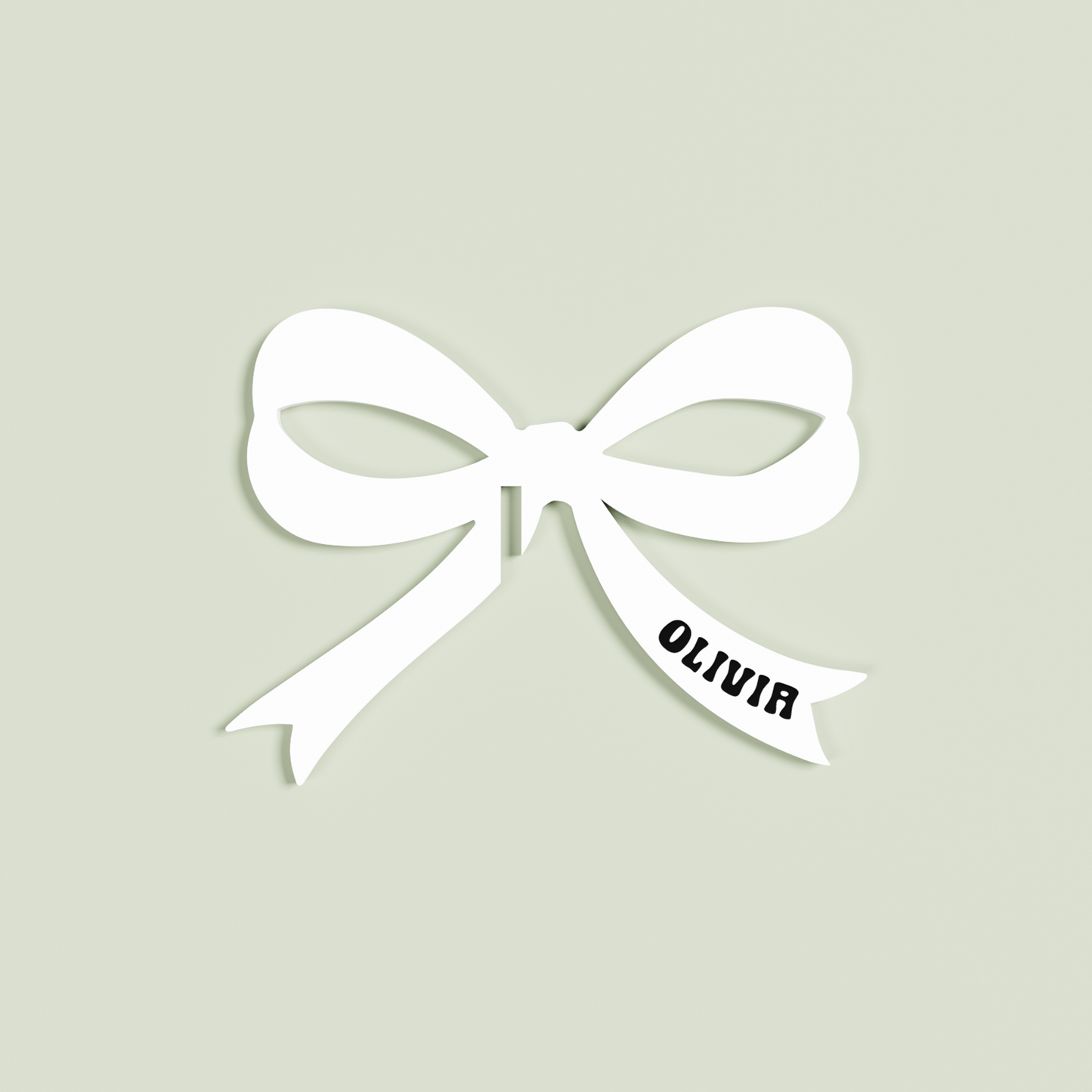 Chloe acrylic drink tag in black | Saint Sauvant Auckland NZ