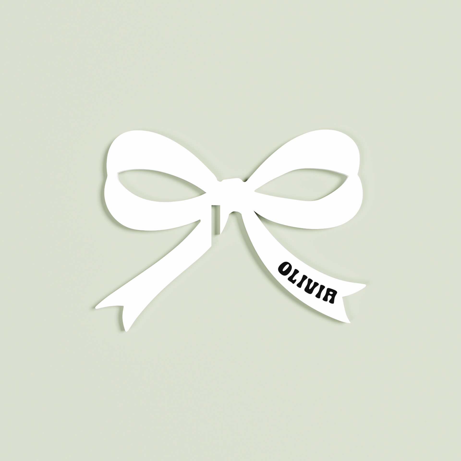 Chloe acrylic drink tag in black | Saint Sauvant Auckland NZ