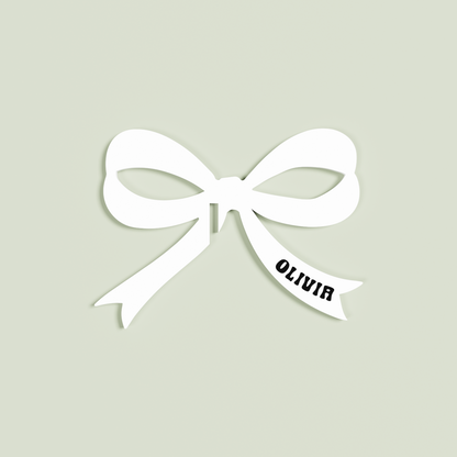 Chloe acrylic drink tag in black | Saint Sauvant Auckland NZ