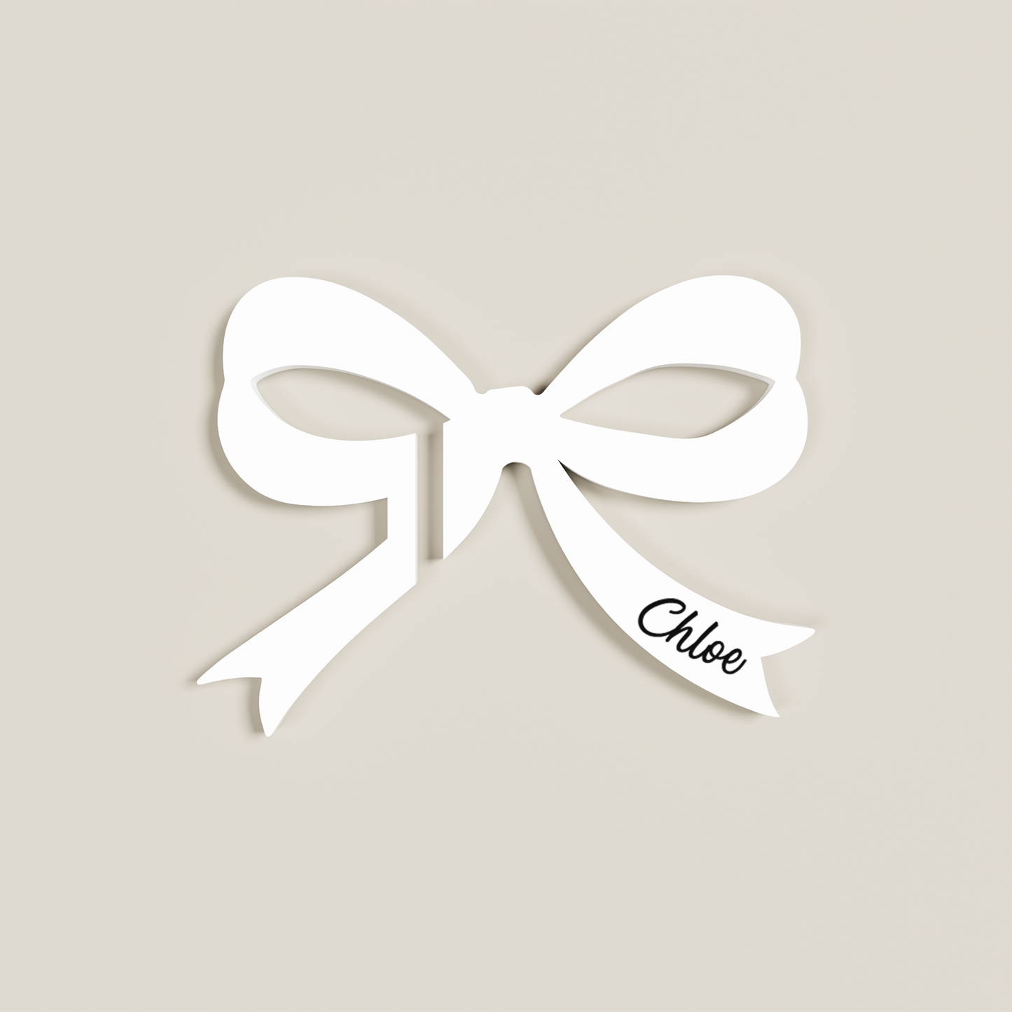 Bianca acrylic drink tag in light pink | Saint Sauvant Auckland NZ