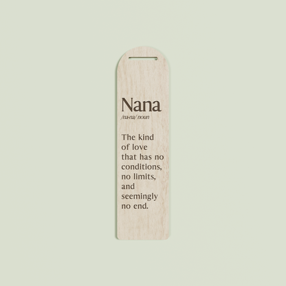 Rosmarino wooden bookmark with engraved text | Saint Sauvant Auckland NZ