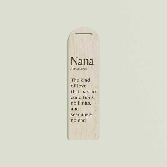 Rosmarino wooden bookmark with engraved text | Saint Sauvant Auckland NZ