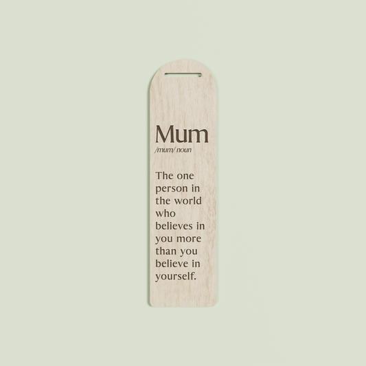 Tilleul wooden bookmark engraved text | Saint Sauvant Auckland NZ